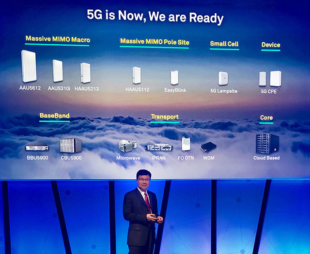 快人一步 业界唯一！华为MWC发布5G端到端全系列产品解决方案